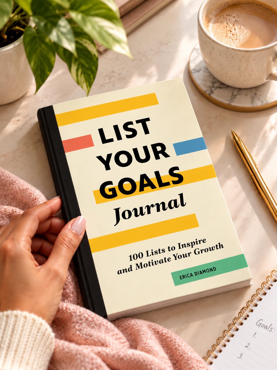 The List Your Goals Journal by Erica Diamond